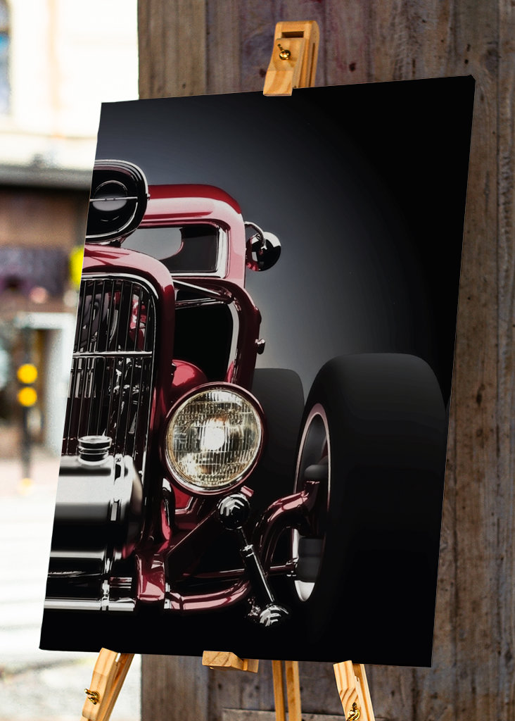 Vecchie auto da drag race