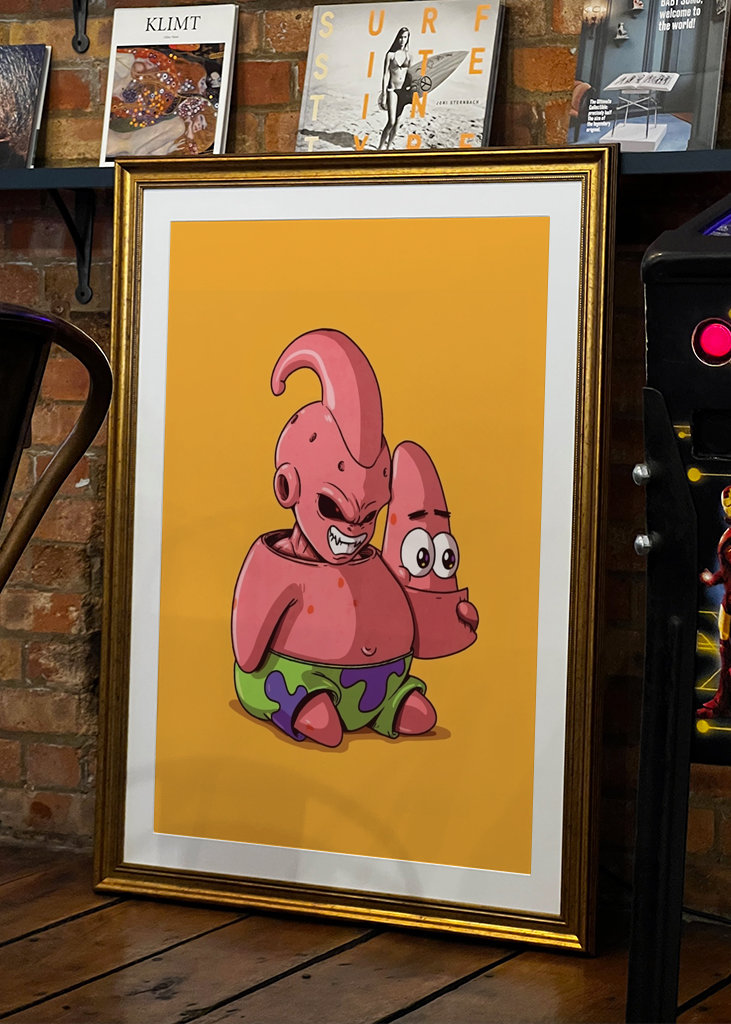 Patrick Spongebob X Majinbu