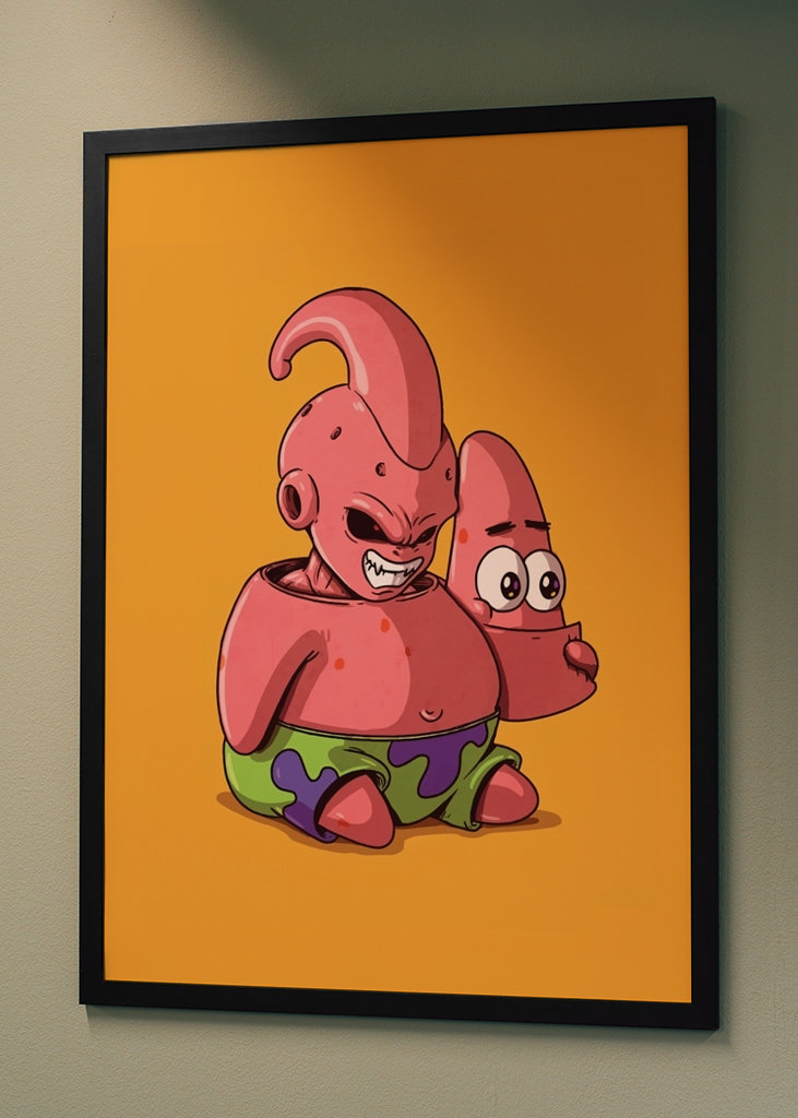 Patrick Spongebob X Majinbu