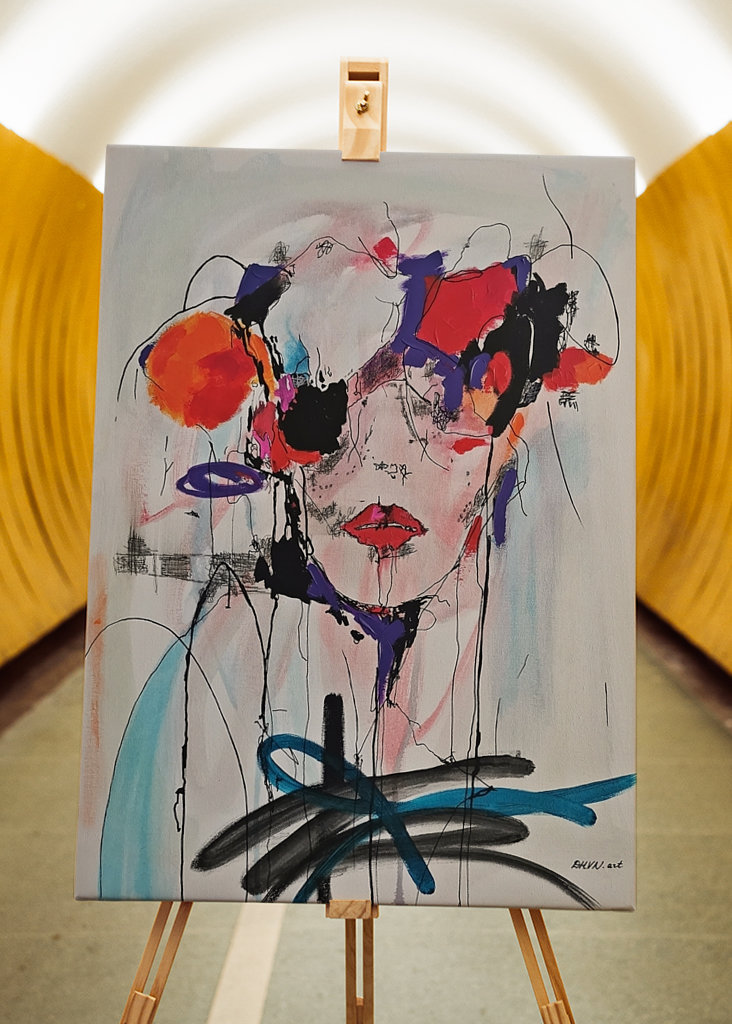 Levende Reverie abstrakt kunst.