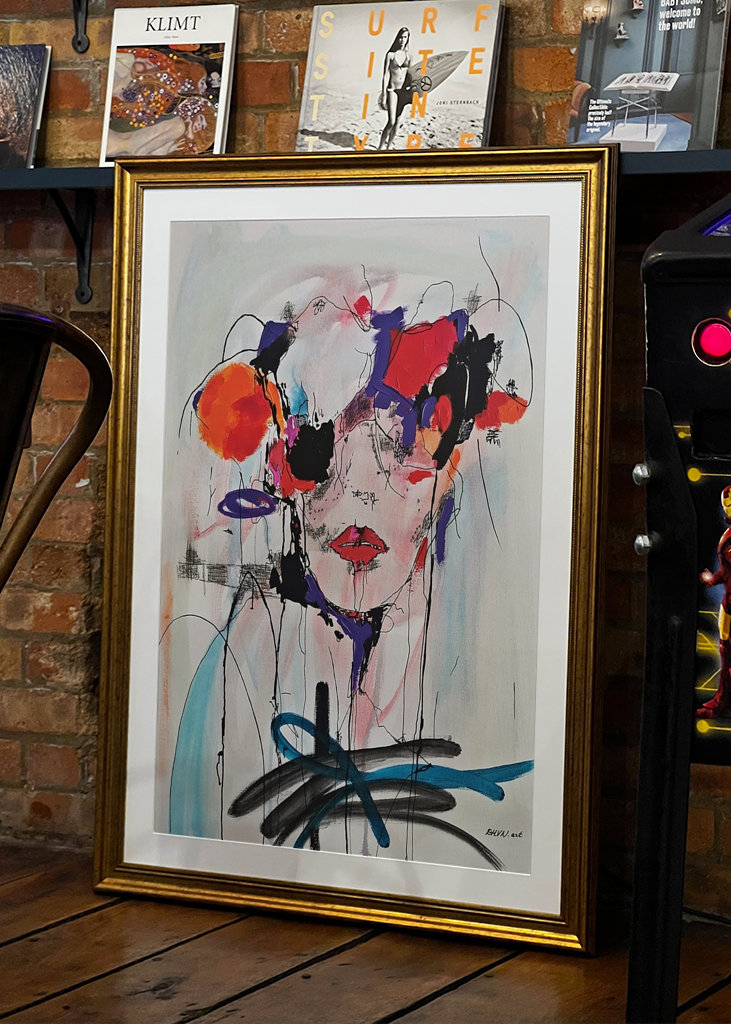 Levende Reverie abstrakt kunst.