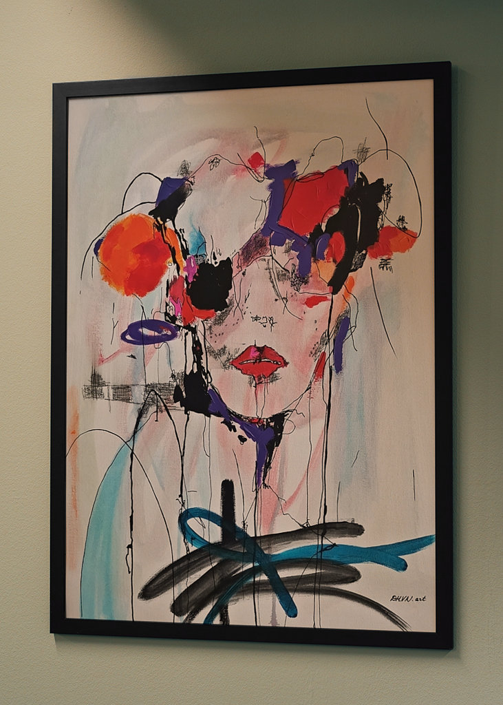 Levende Reverie abstrakt kunst.