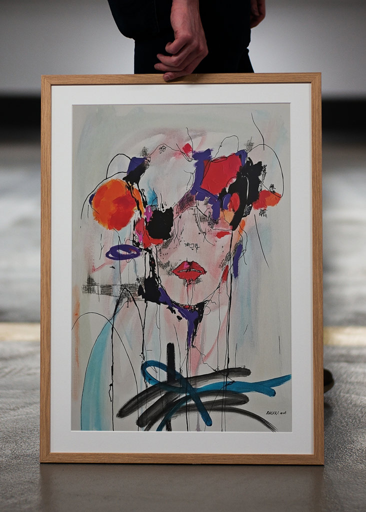 Levende Reverie abstrakt kunst.