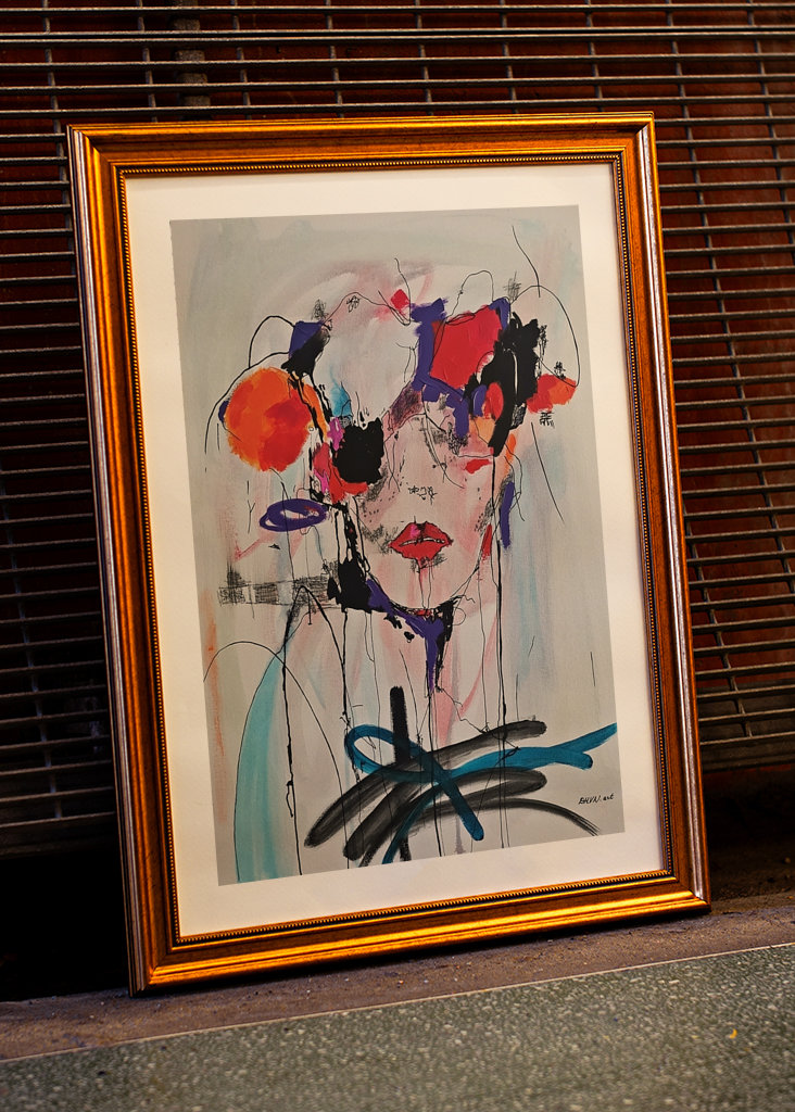 Levende Reverie abstrakt kunst.