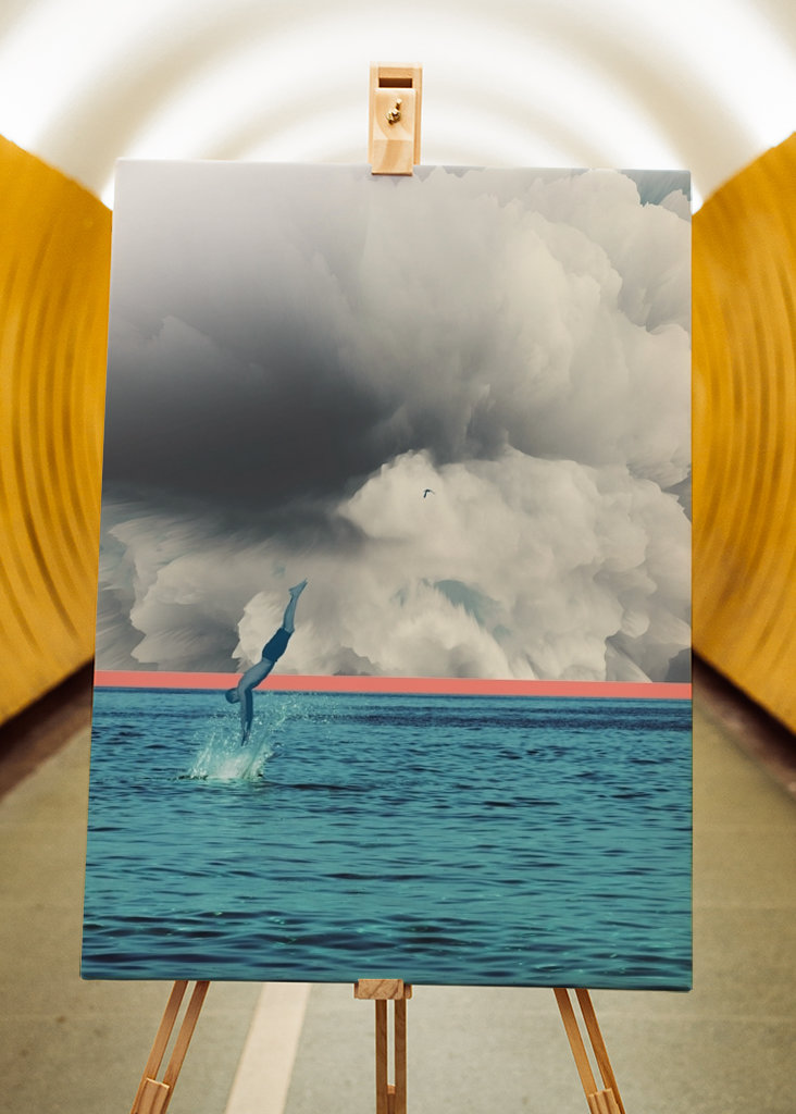 Forventning - Sea Collage