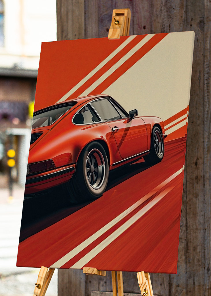 Porsche 911 Stile anni '70 ART