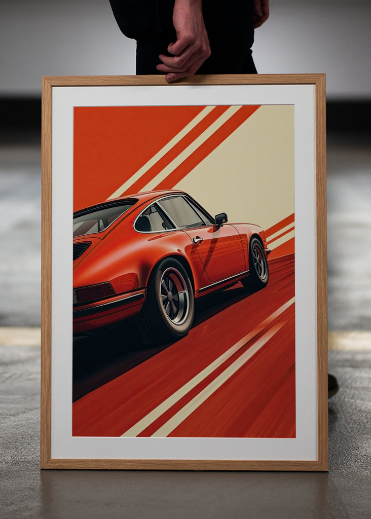 Porsche 911 Stile anni '70 ART