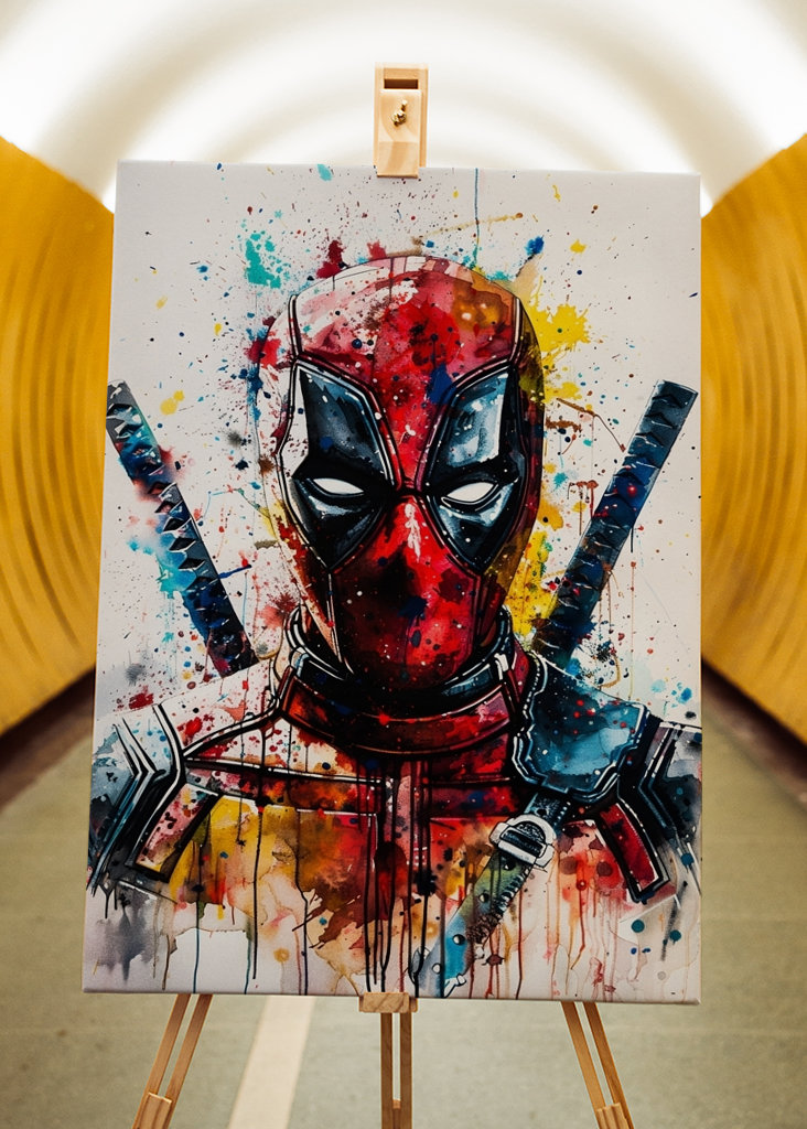 Painting Of Deadpool