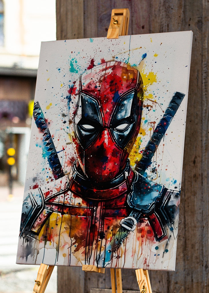 Painting Of Deadpool