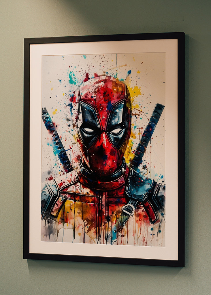 Painting Of Deadpool