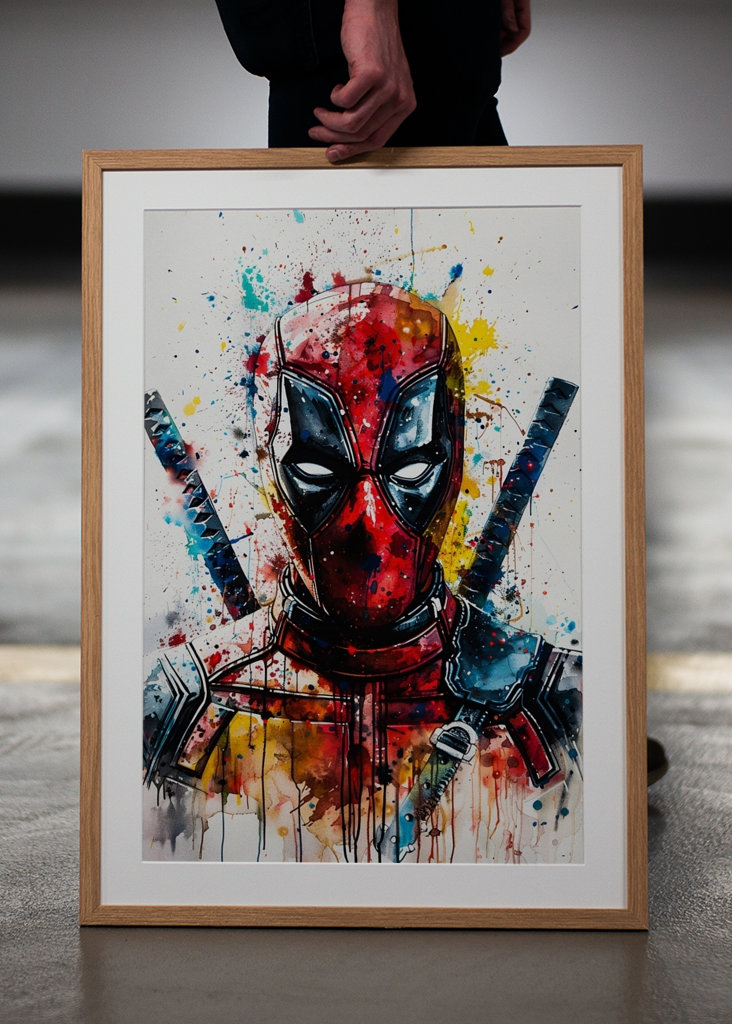 Painting Of Deadpool