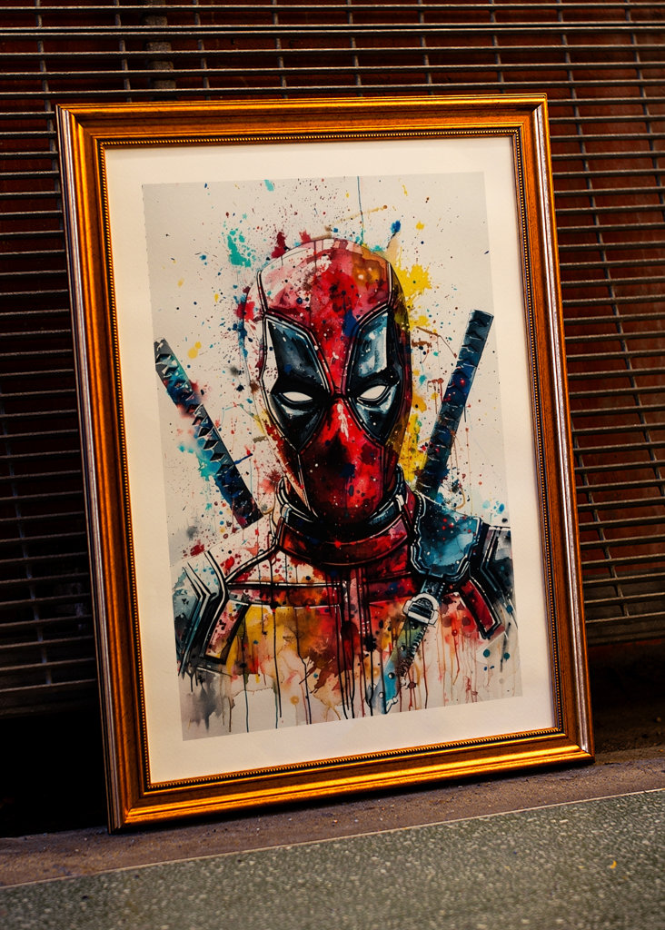 Painting Of Deadpool