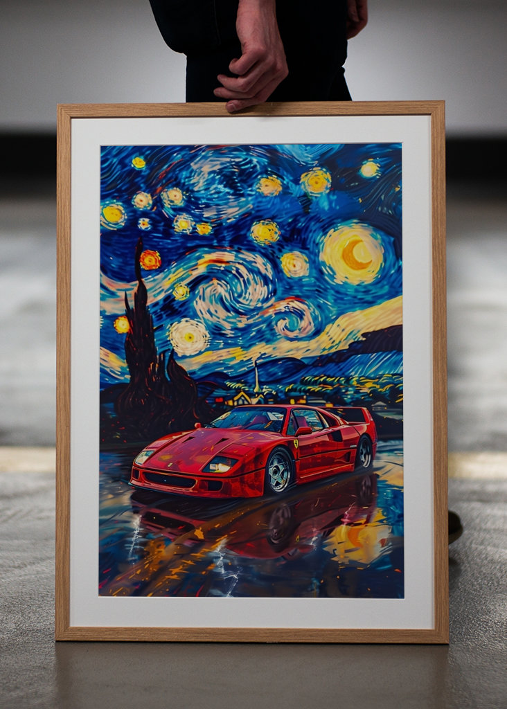 Ferrari F40 Sternennacht