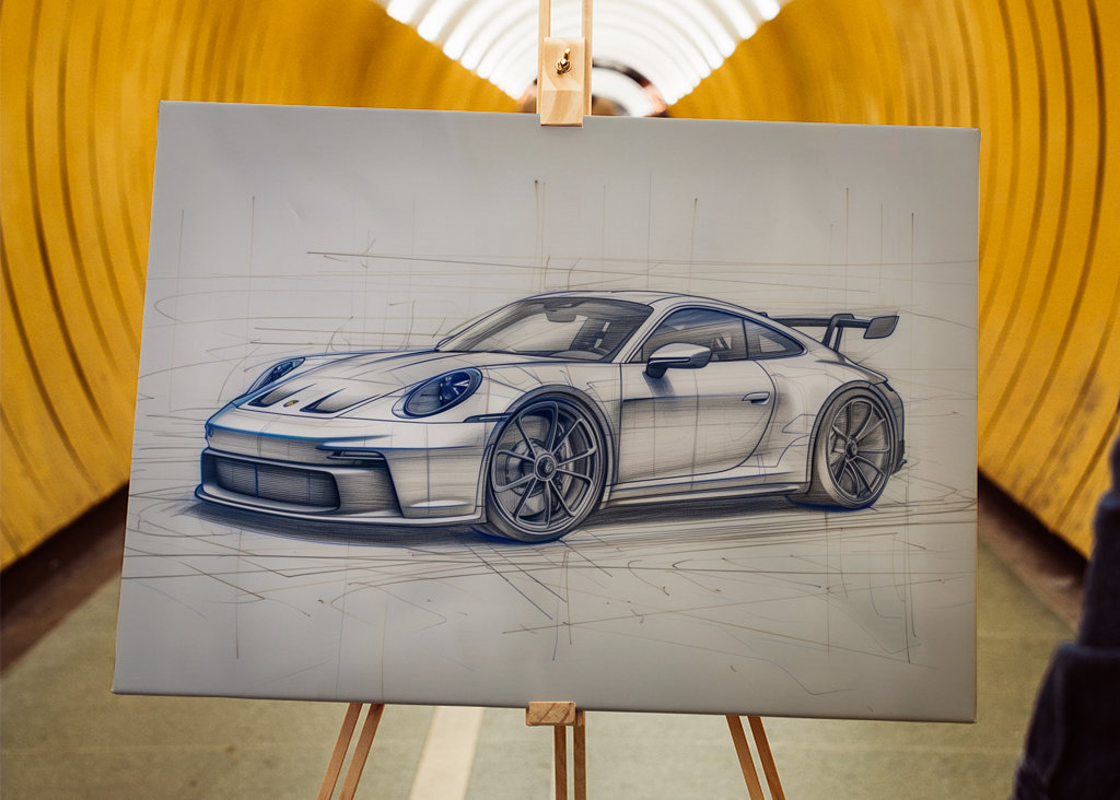 Porsche 911 GT3 RS Blueprint