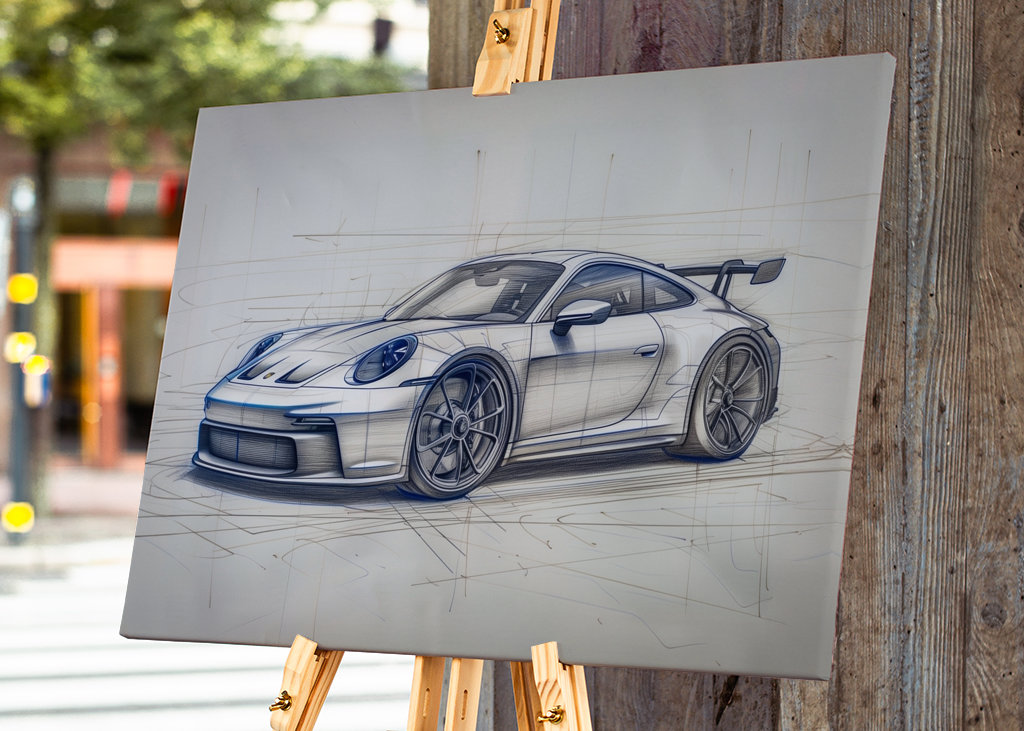 Porsche 911 GT3 RS Blueprint