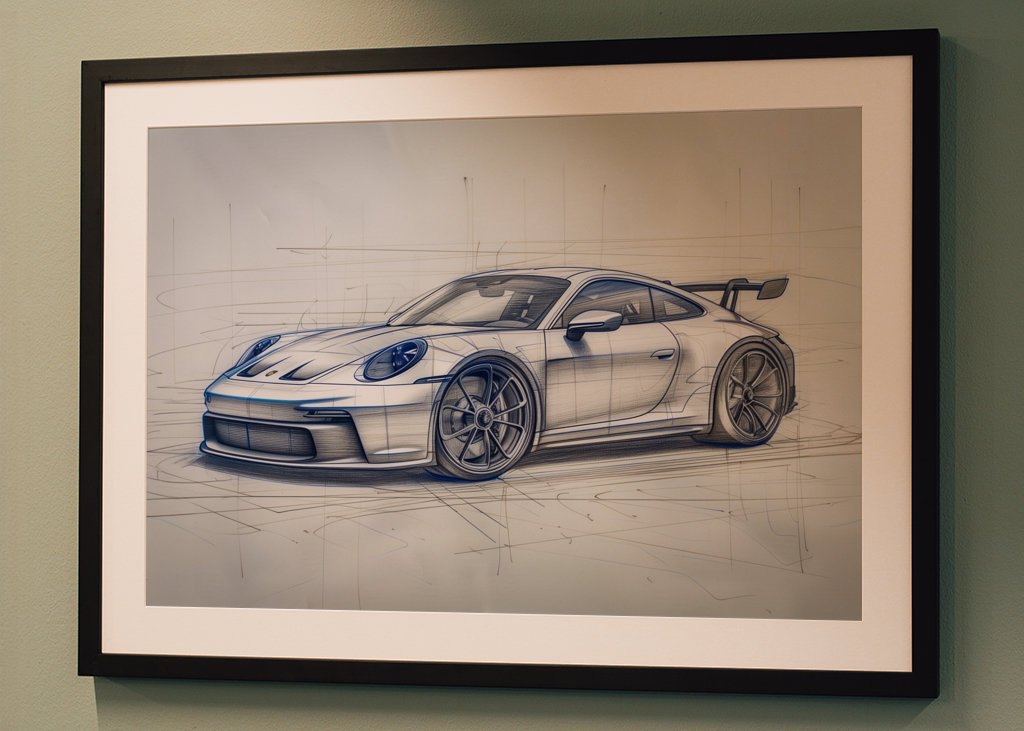 Porsche 911 GT3 RS Blueprint