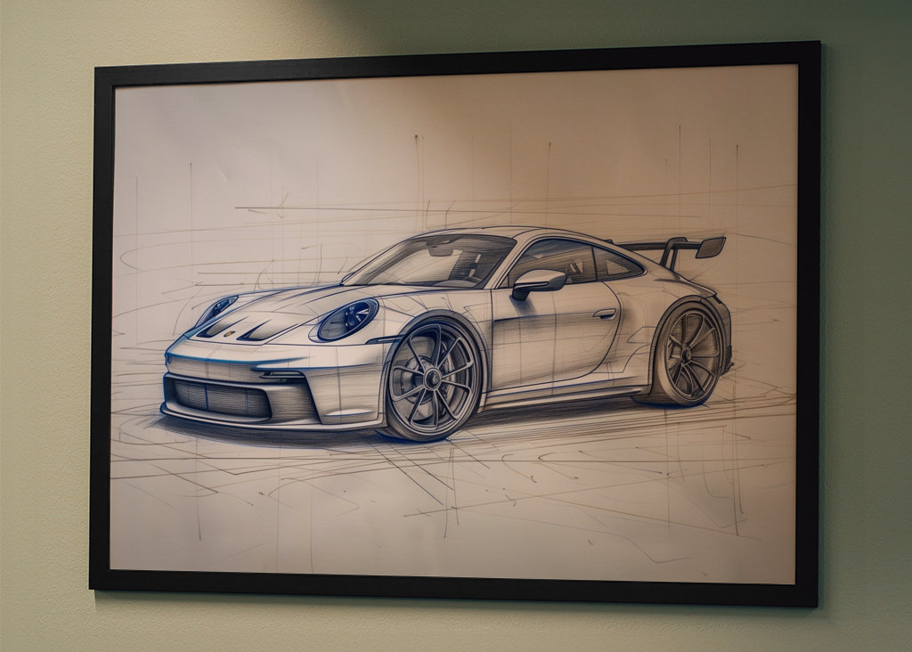Porsche 911 GT3 RS Blueprint