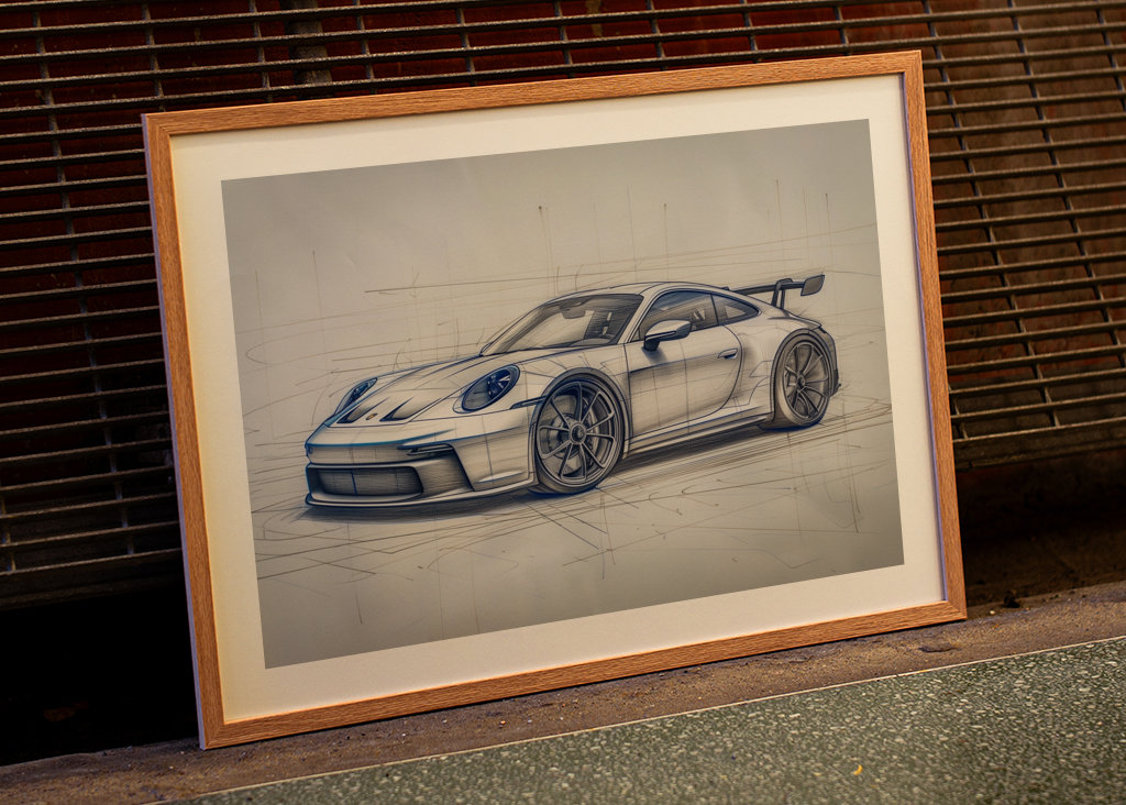 Porsche 911 GT3 RS Blueprint
