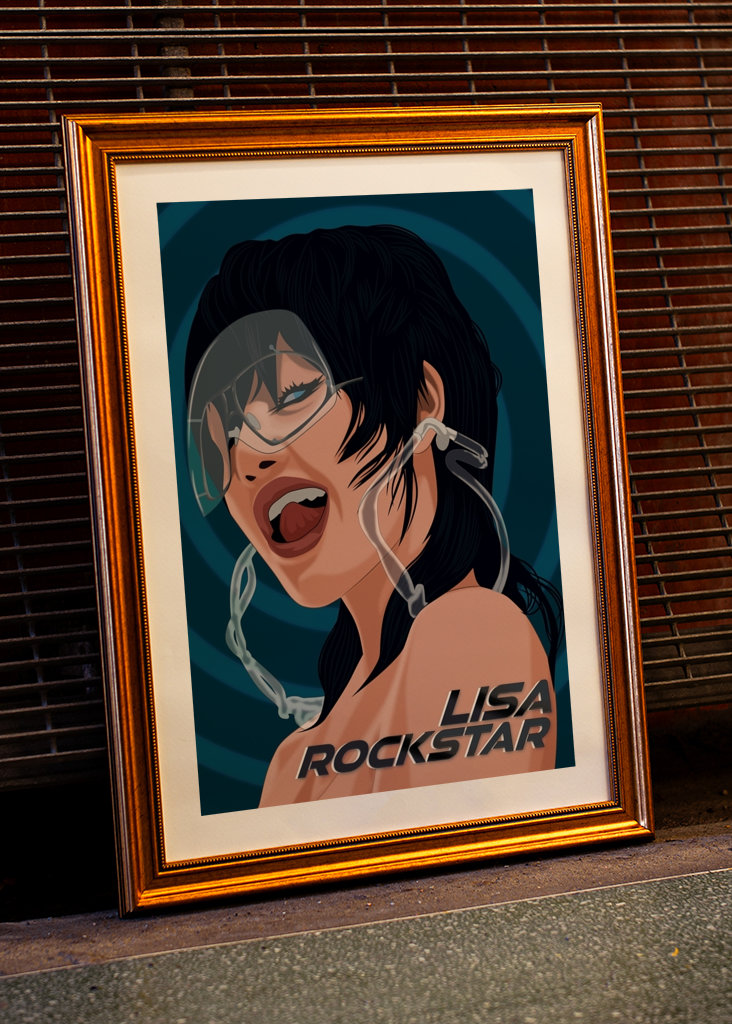Lisa gwiazda rocka