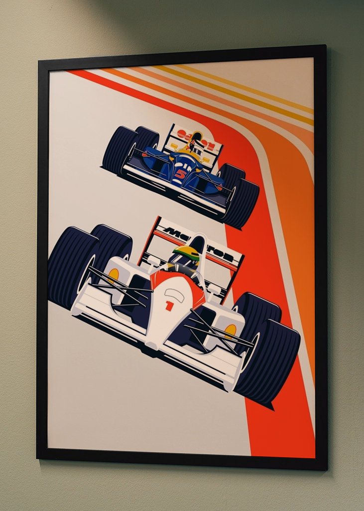 Coches de carreras antiguos