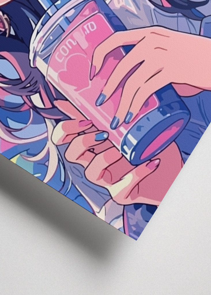 Anime süßes Mädchen