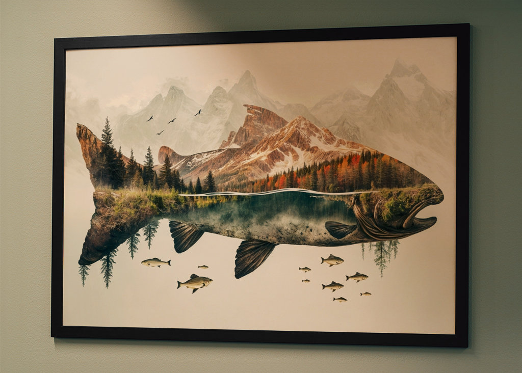 Kalasta kuin liikkuva metsä