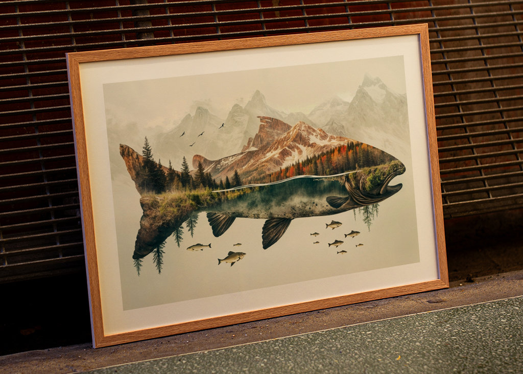 Kalasta kuin liikkuva metsä