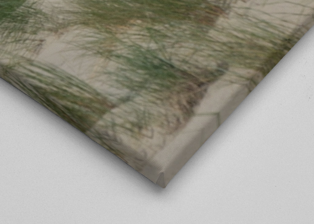 Gul strandstol i klitterne