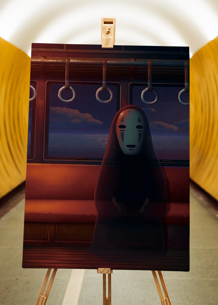 Kaonashi odveden pryč