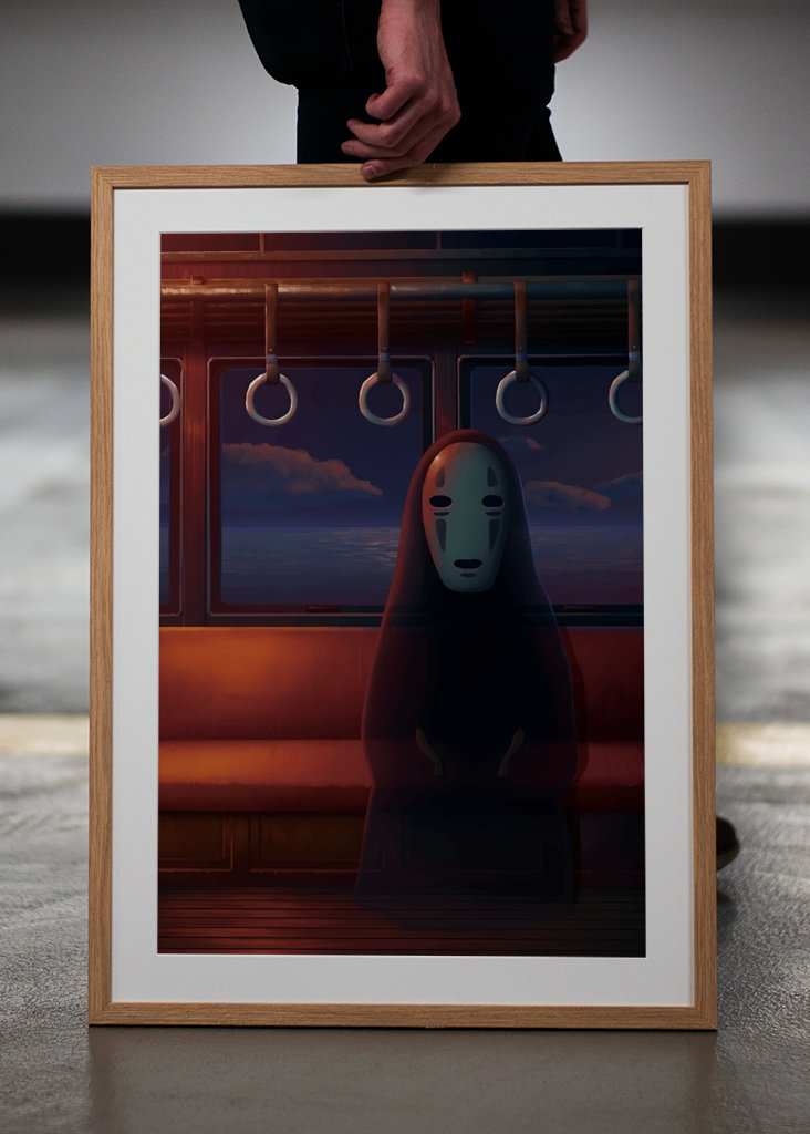 Kaonashi odveden pryč