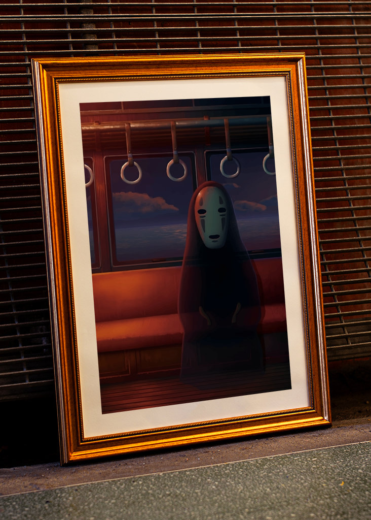 Kaonashi odveden pryč