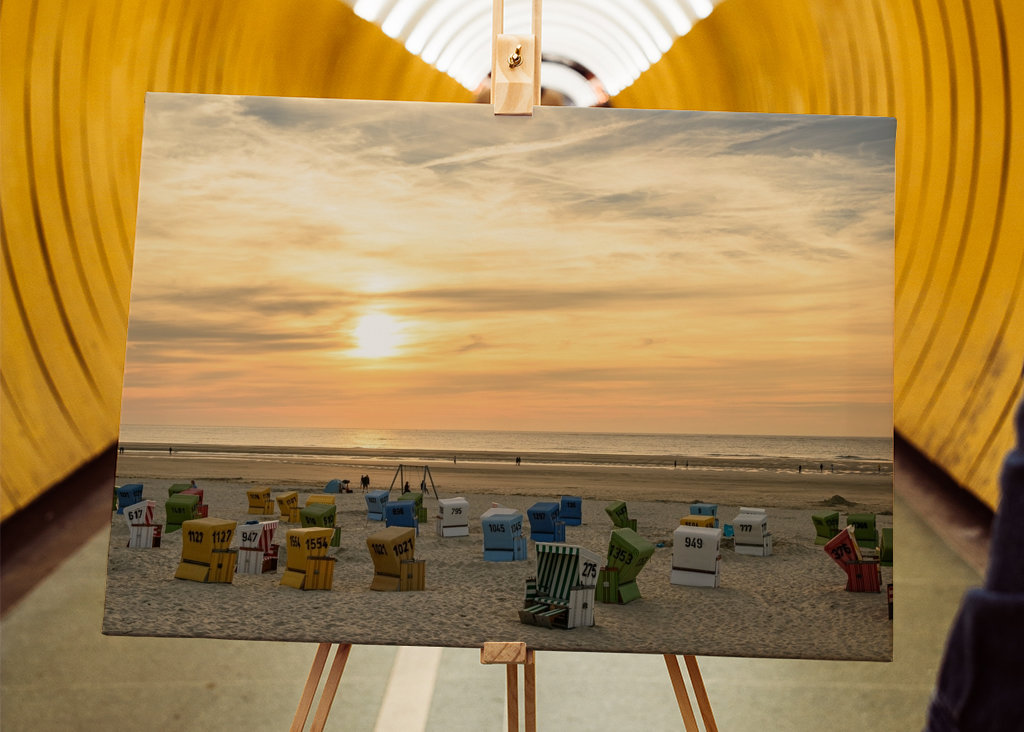 Naplemente a tenger mellett