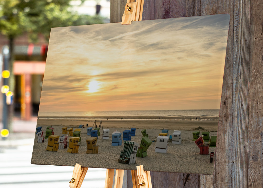 Naplemente a tenger mellett