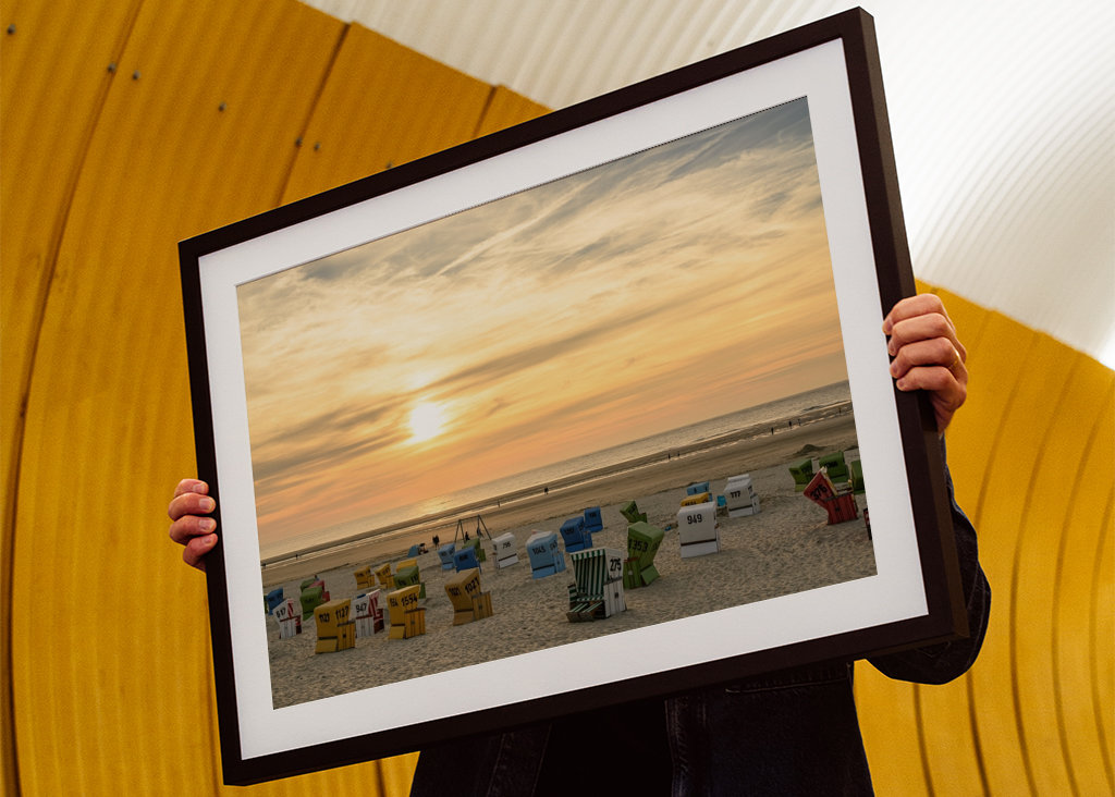 Naplemente a tenger mellett