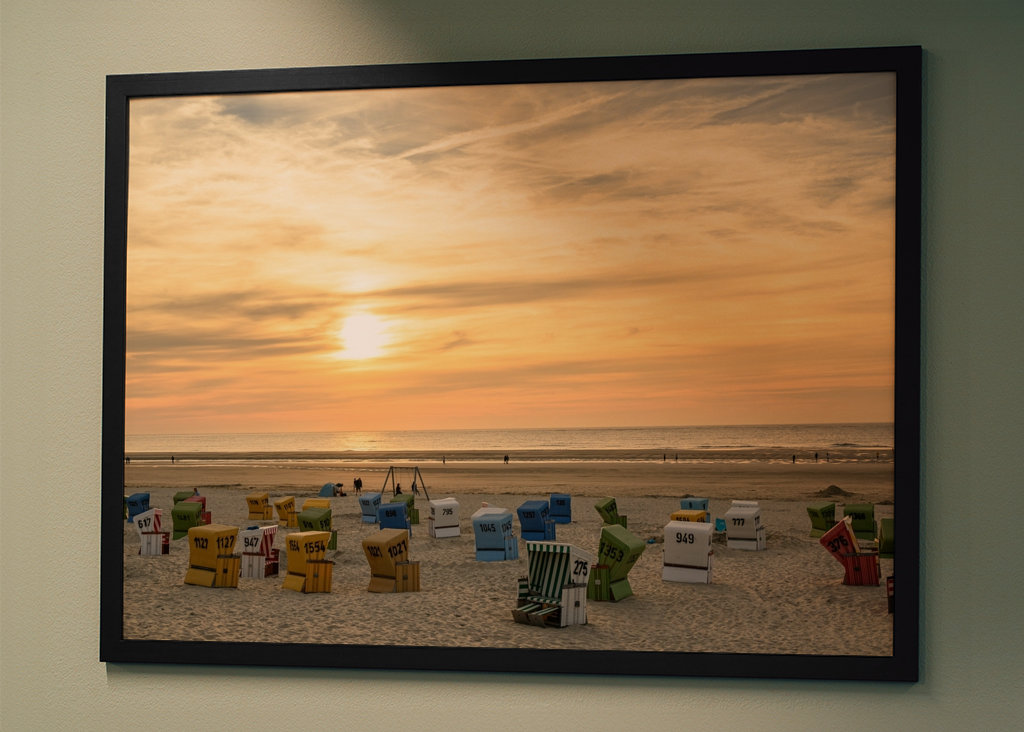 Naplemente a tenger mellett