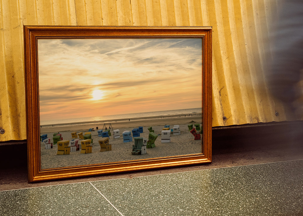 Naplemente a tenger mellett