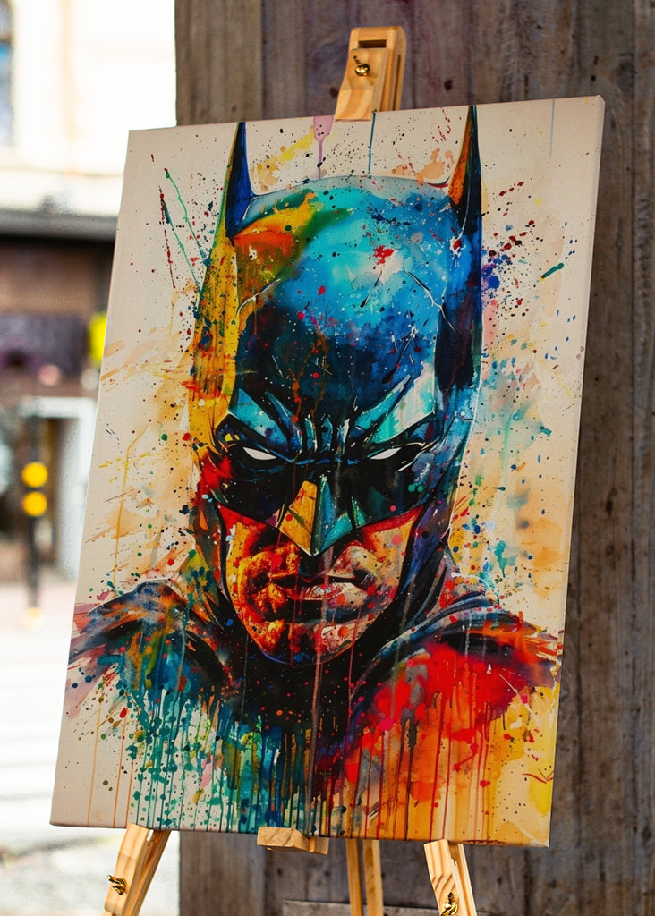 Malerei von Batman