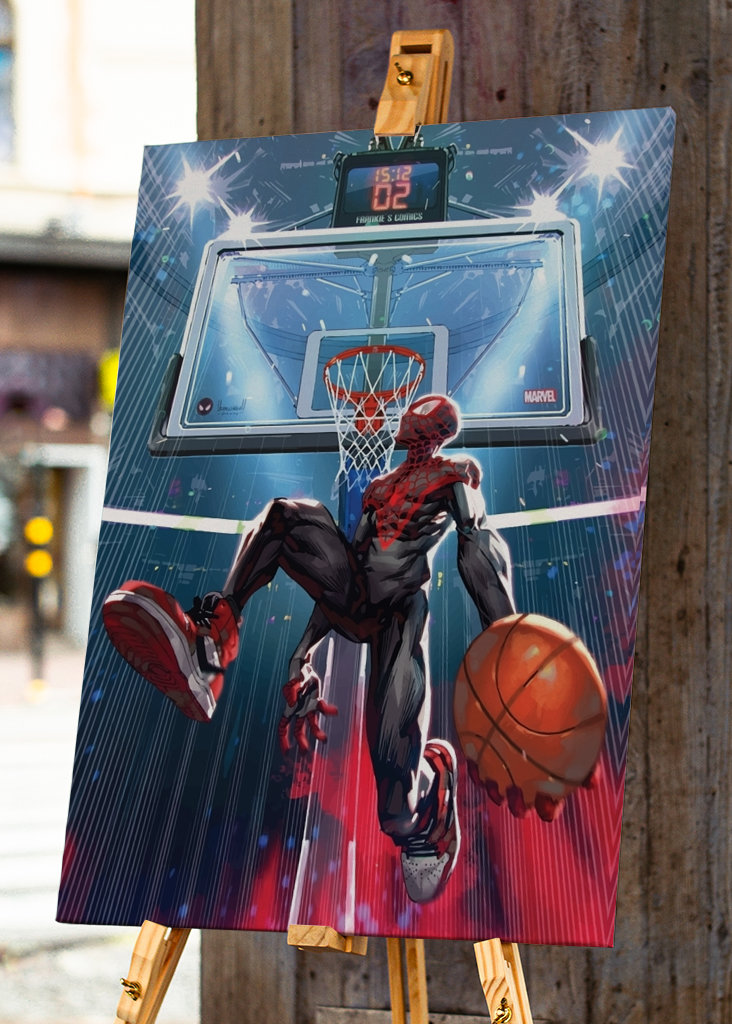 Spiderman Basketball