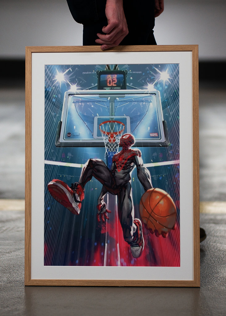 Spiderman Basketball