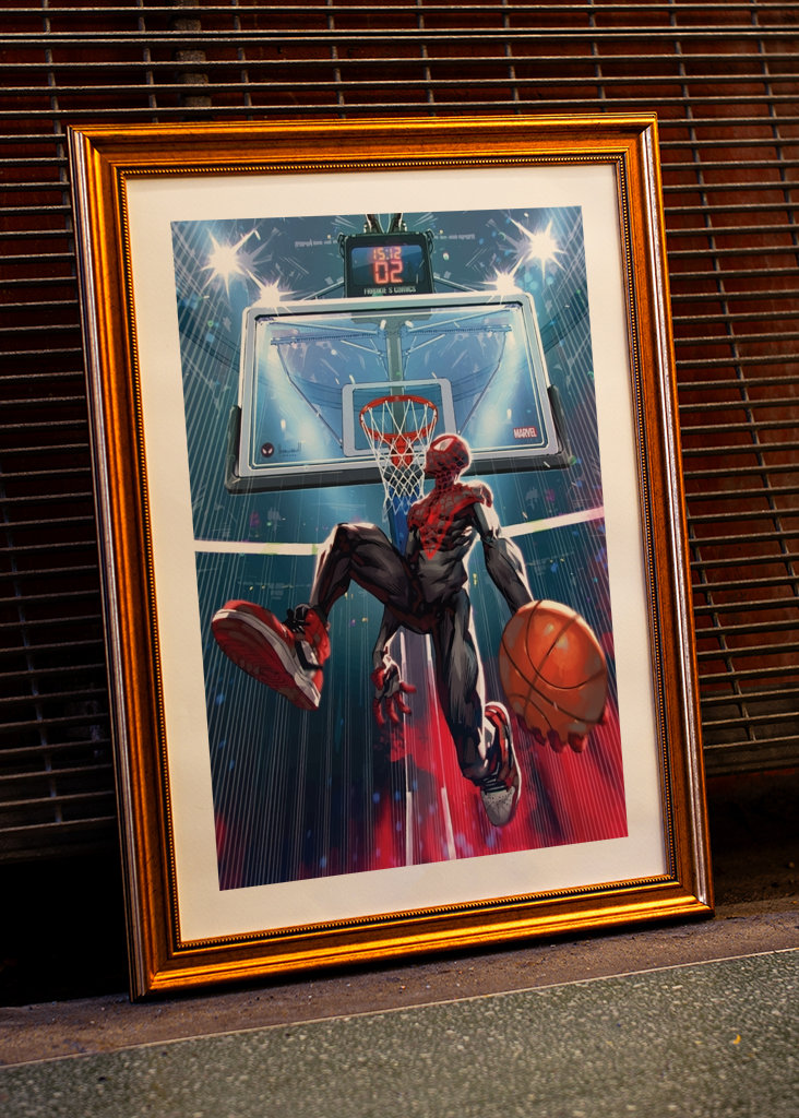 Spiderman Basketball