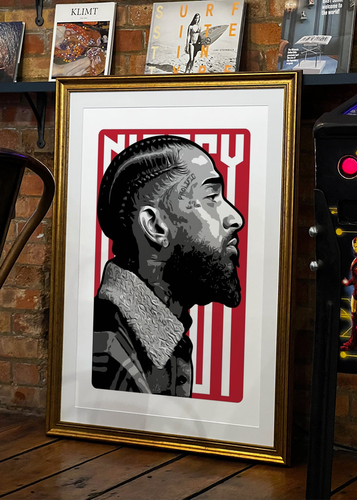 Nipsey Hussle Boční Pohled