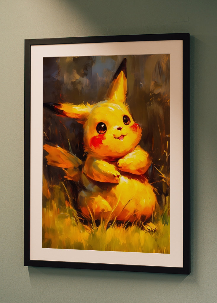 Pokemon Pikachu Painting