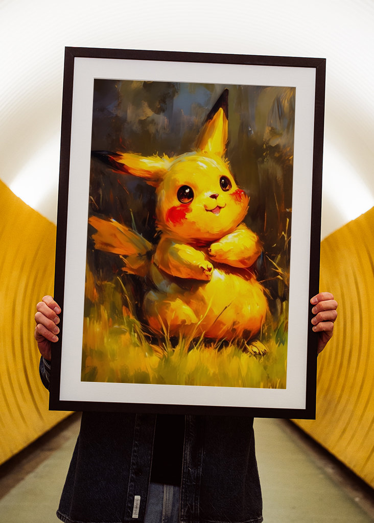 Pokemon Pikachu Painting