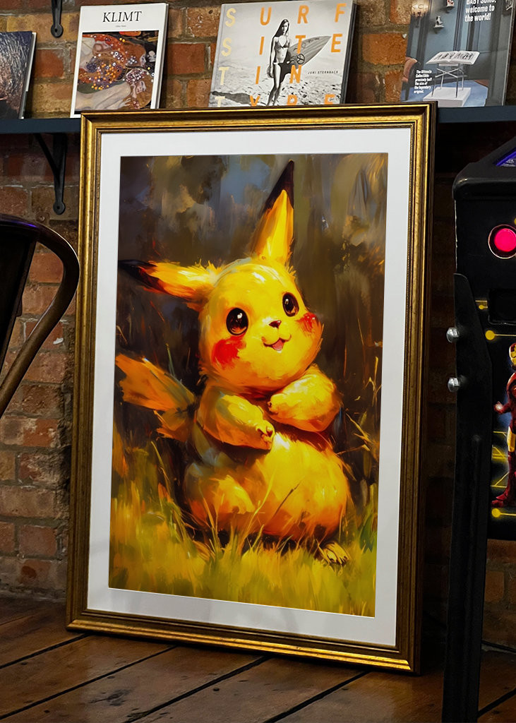 Pokemon Pikachu Painting