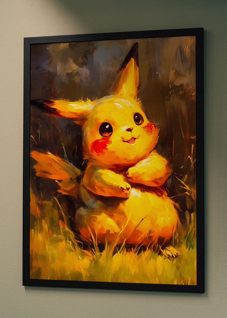 Pokemon Pikachu Painting
