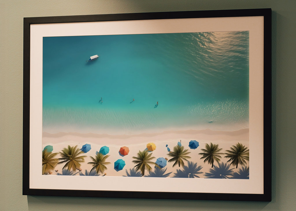 Serenity Azure Sunlit Shores