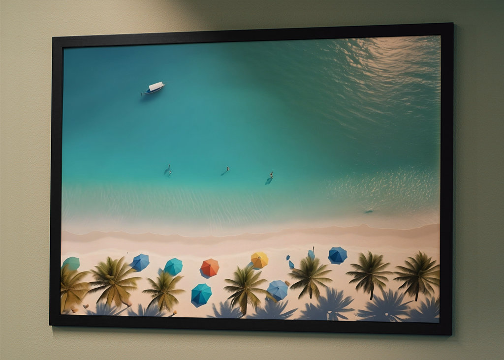 Serenity Azure Sunlit Shores