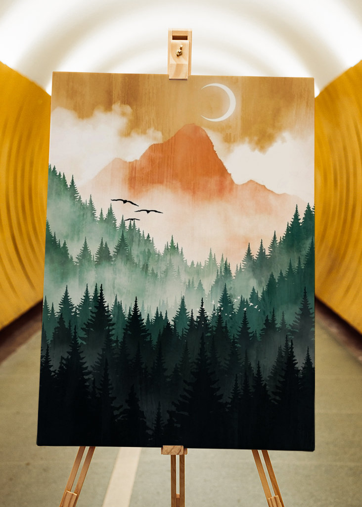 Uitzicht op de bergen