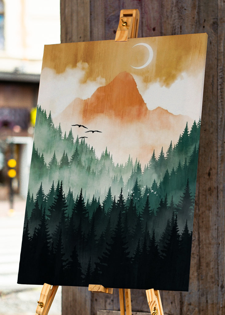 Uitzicht op de bergen