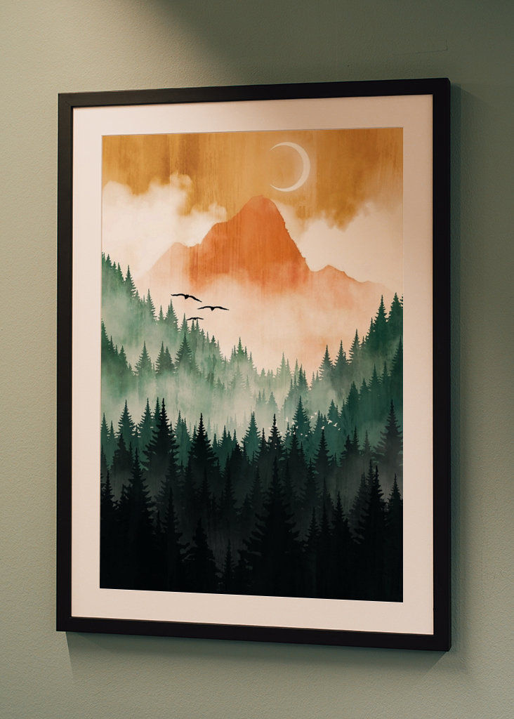 Uitzicht op de bergen